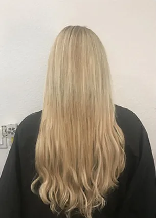 7-star bead extensions with a slight natural wave